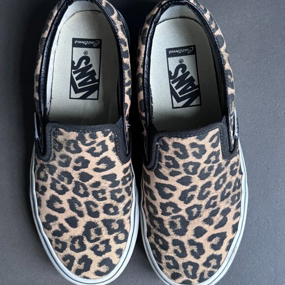 Vans Customs Leopard print Asher slip on - Picture 6 of 7